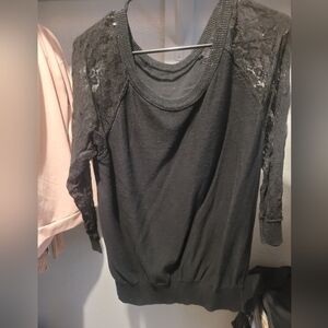 FOREVE 21 - Black Long Sleeve Top. Plus Size 2X